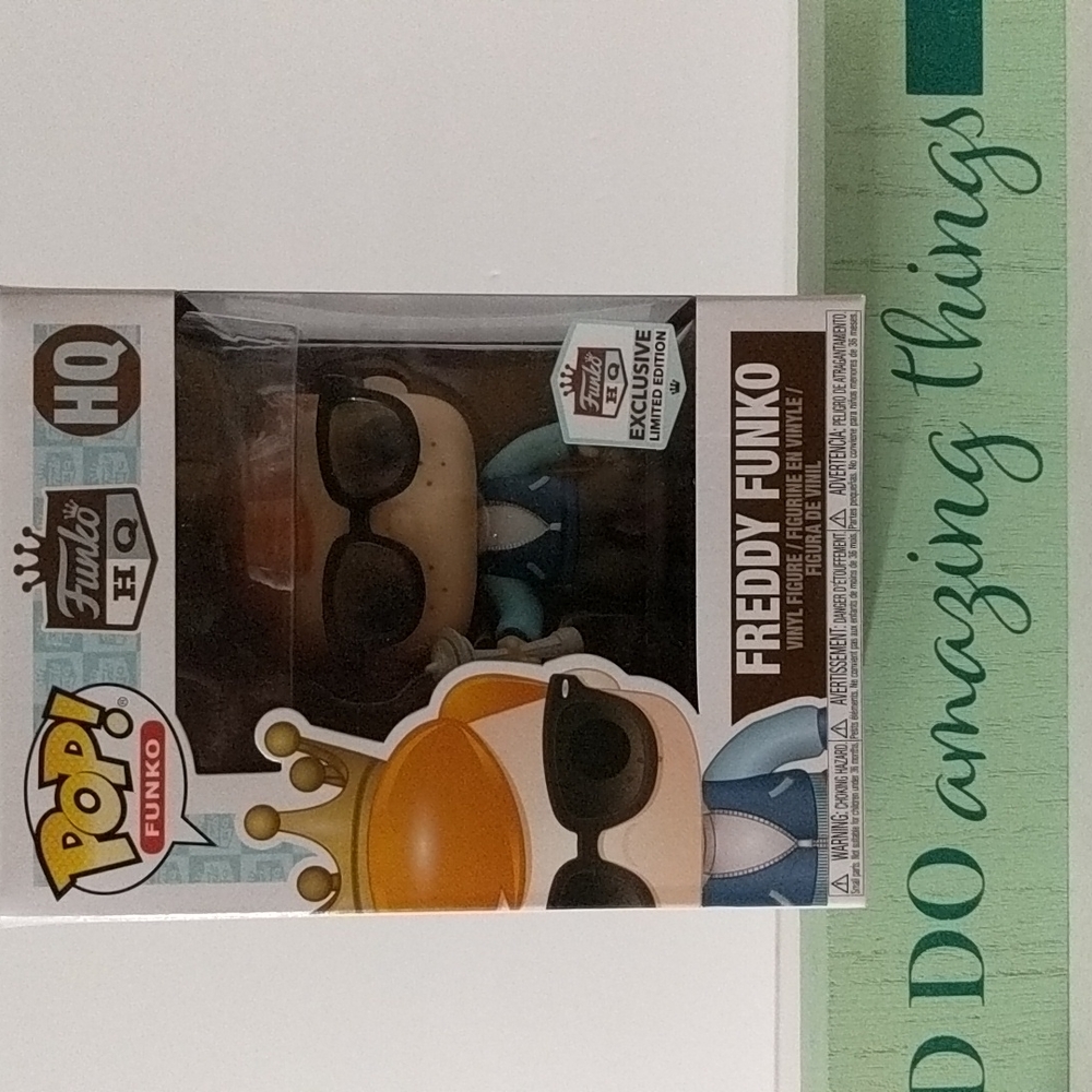 🍀 Funko POP 🍀 Freddy HQ Exclusive Limited Edition Toy Display Kids NEW AUTH 🍀